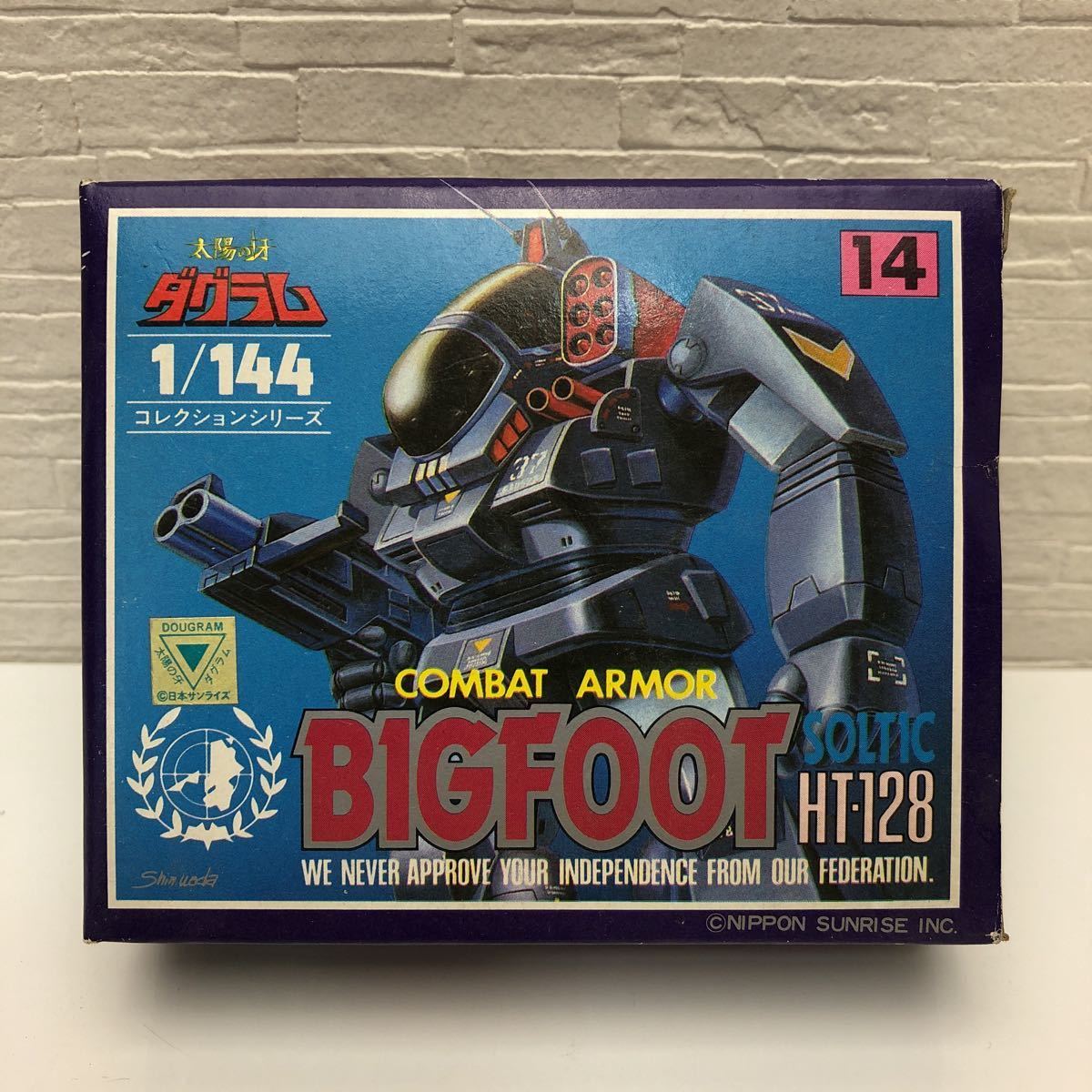 売切！1円スタート！タカラ TAKARA 太陽の牙 ダグラム 1/144