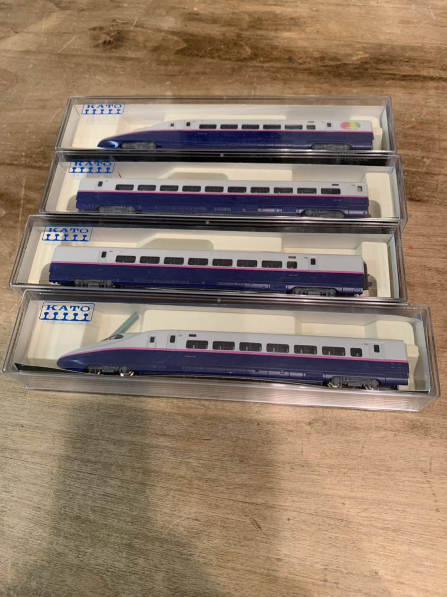 KATO、E2系1000番台新幹線「はやて」基本4＋増結6両セット KATO