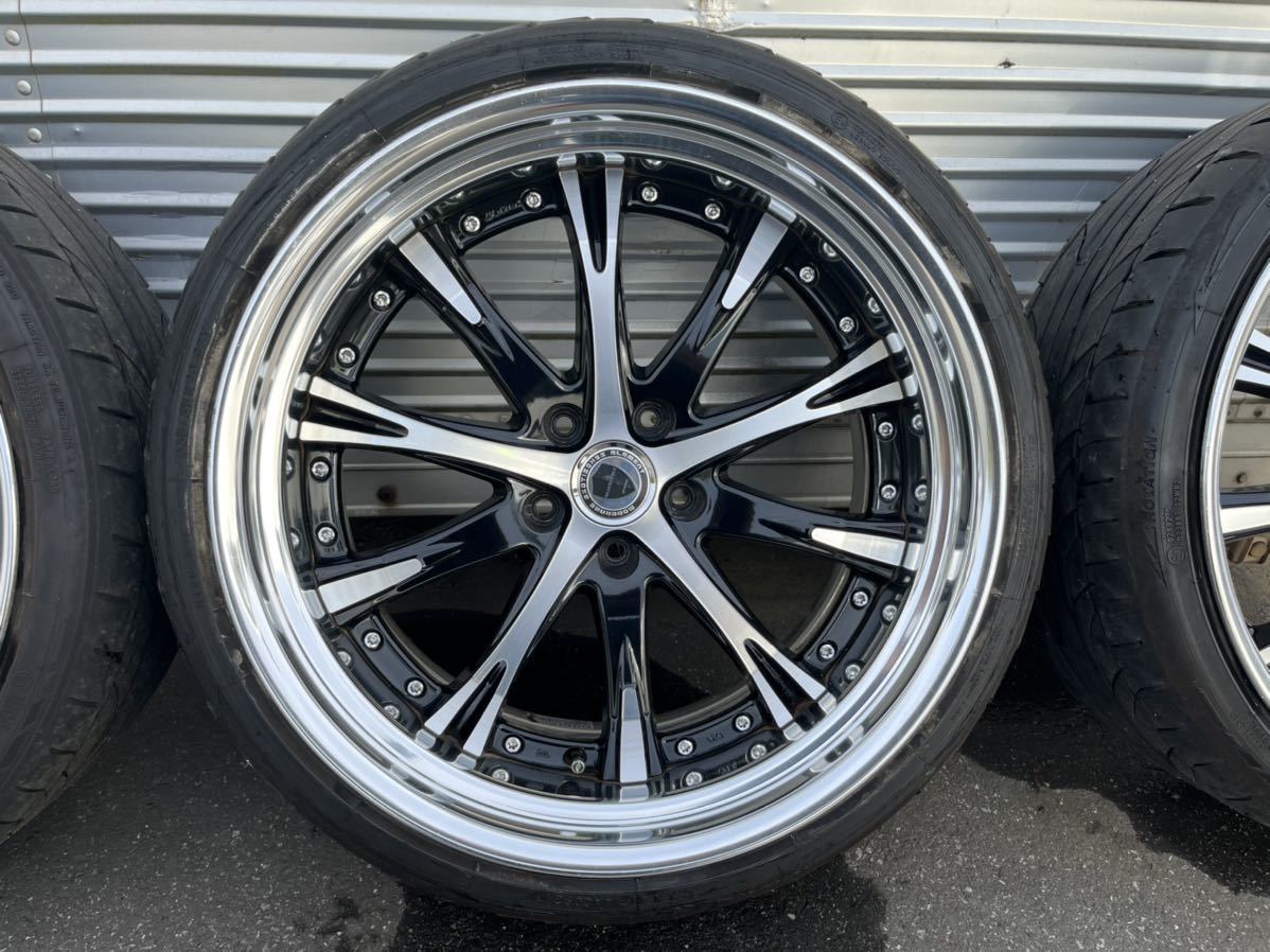 WORK SCHWERT SC4 SW4 20インチ NITTO 235/35r20 4本 クラウン