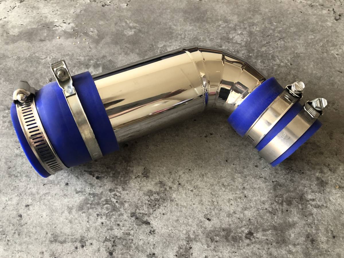 美品！ ジムニーJB23 エアクリサクションパイプ メタルワークス
