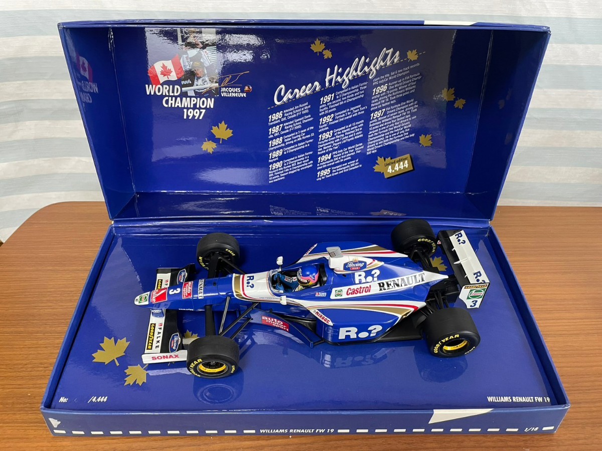 1⁄18 - MINICHAMPS States モントーヤ Driver MINUCHAMPS 1/18