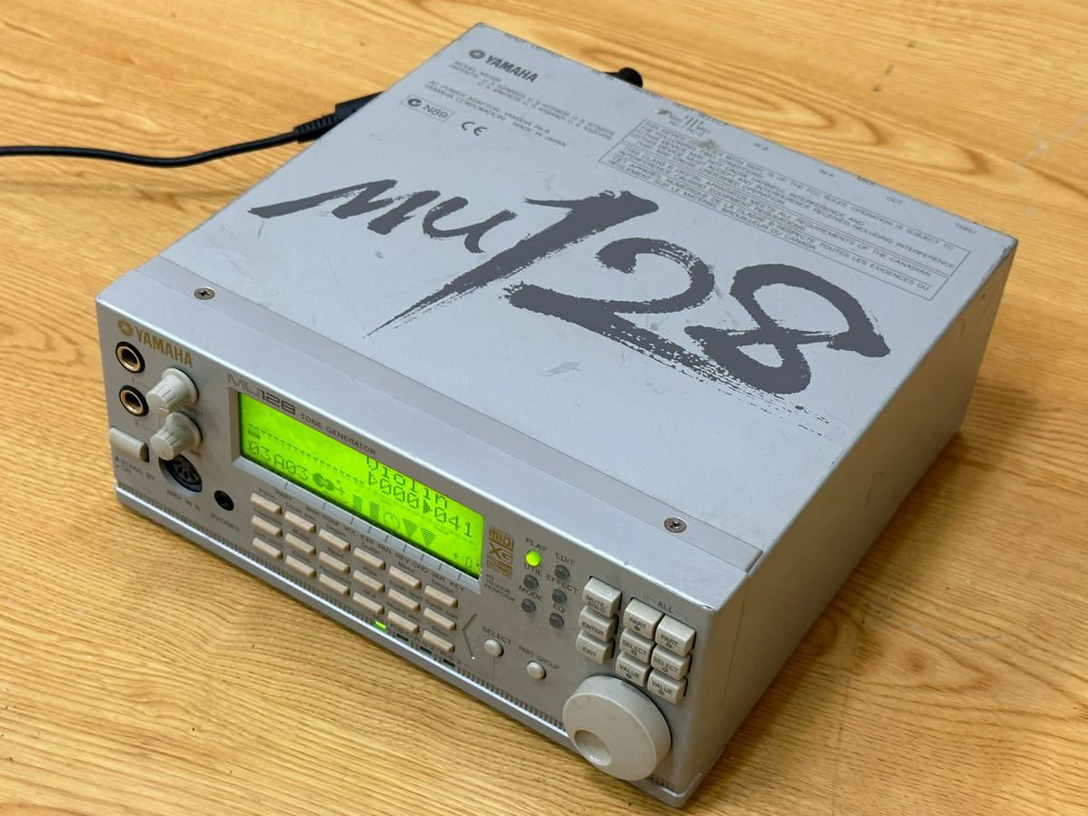 ☆ YAMAHA ヤマハ MU128 音源モジュール 中古現状品 230301N3321