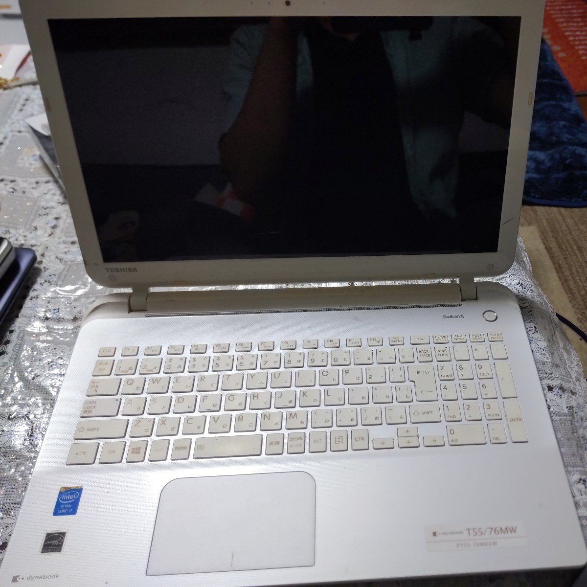 dynabook 東芝 : T55⁄76MW TOSHIBA Core i7 パソコン・周辺機器 PT55 