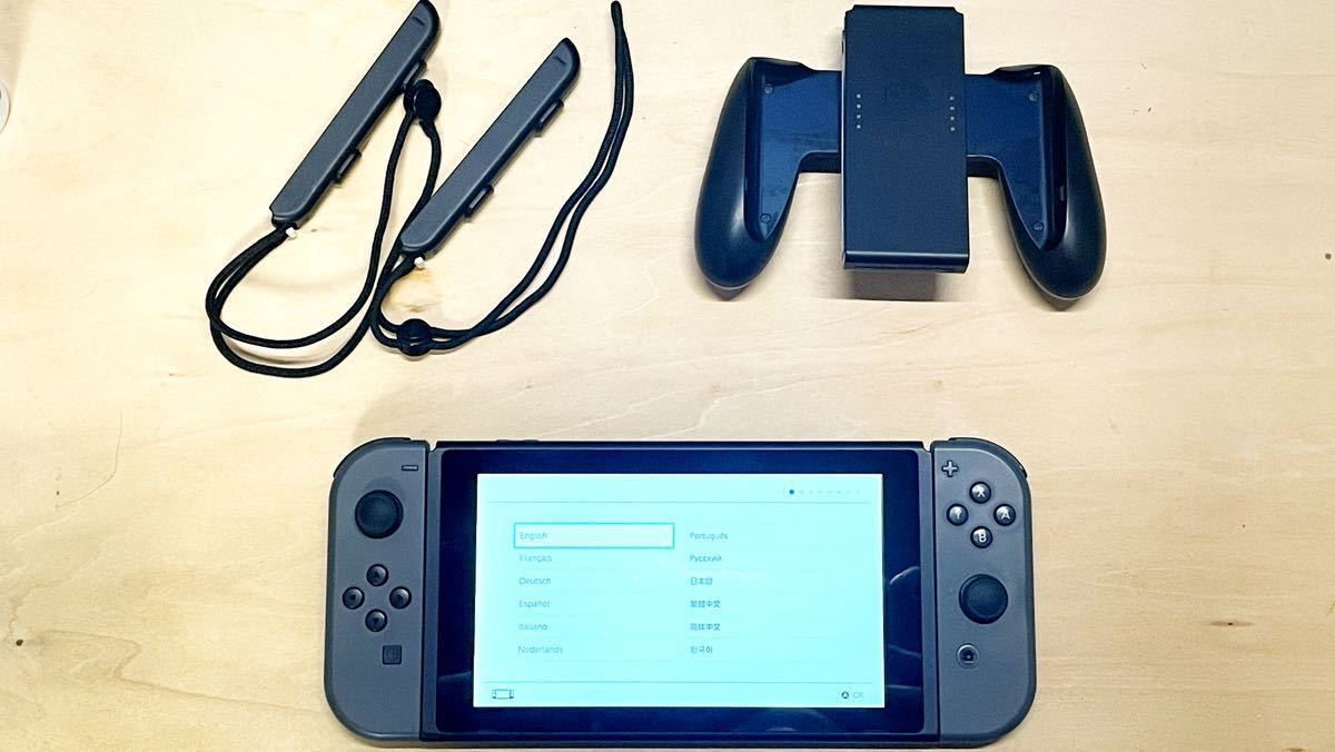 送料無料128gb SD付きセットNintendo Switch 本体 Joy-Conドリフトなし