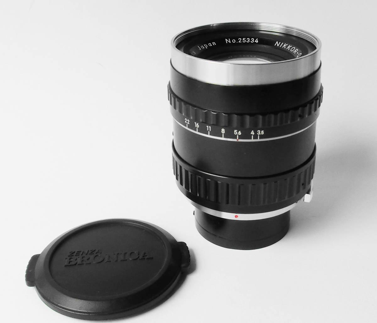 ☆ ZENZA BRONICA NIKKOR-Q 135mm f3.5 レンズ 135mm Bronica Zenza