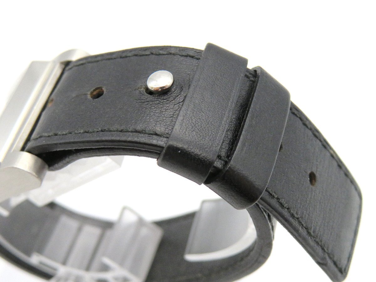1円◇稼働◇ ダンヒル 8035 ウェイファー シルバー クオーツ 