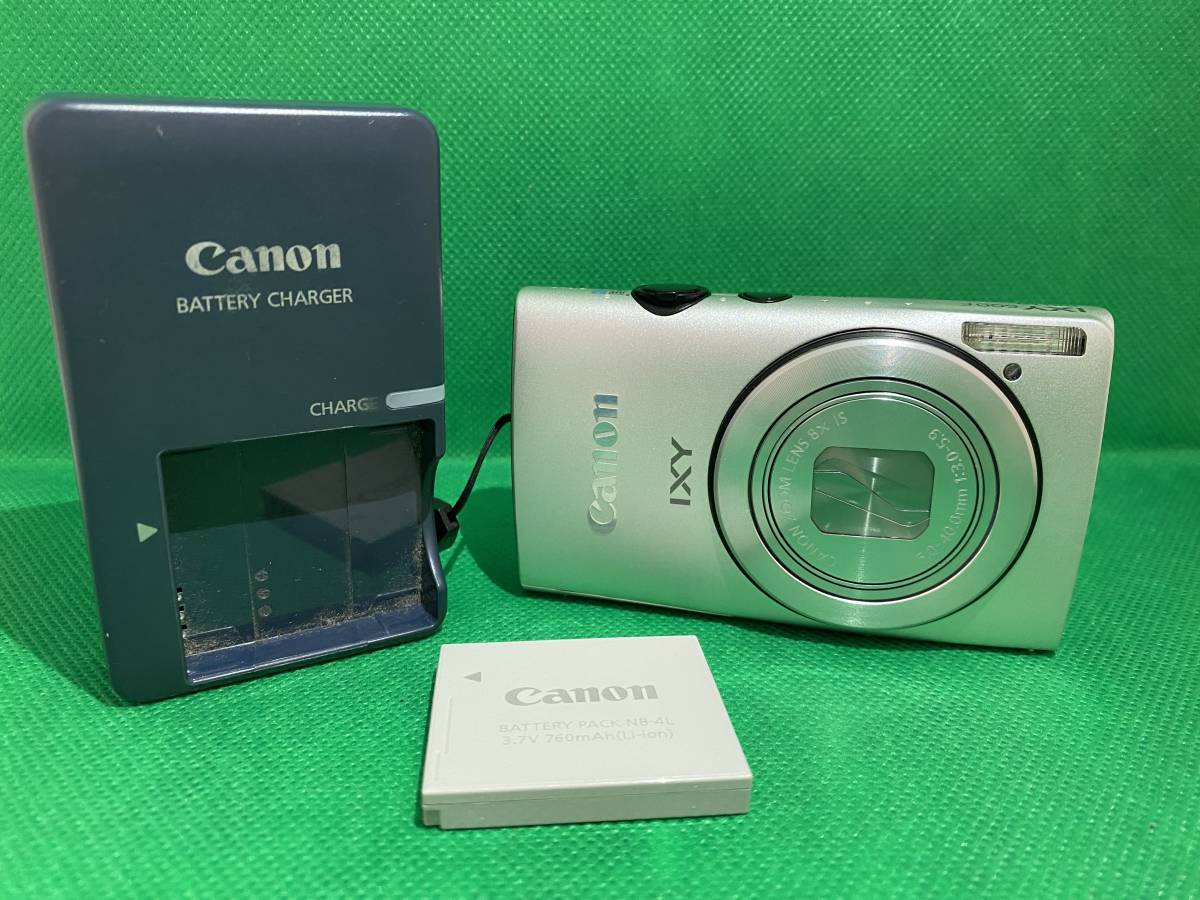 ​【動作確認済】Canon IXY 600F ブラック（バッテリー・充電器付） 動作確認済】Canon IXY 600F ブラック（バッテリー・充電器付） 動作