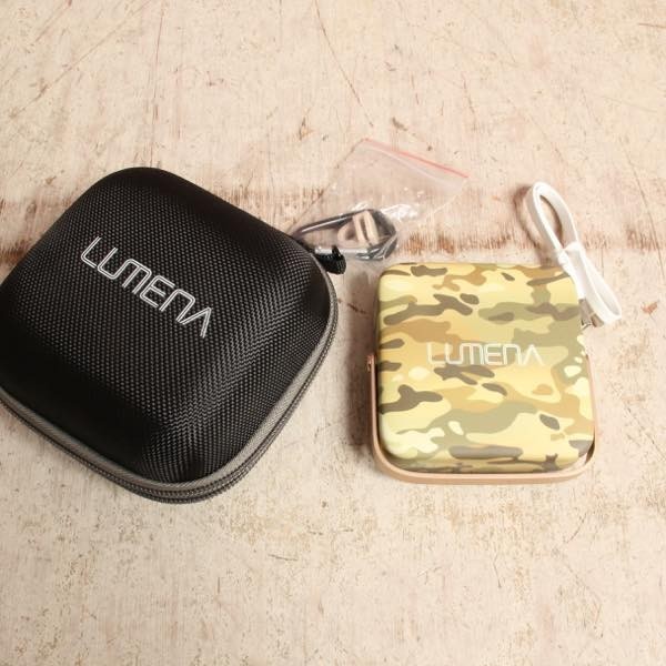 LUMENA LEDランタン カモフラージュ 専用ケース付 キレイ目 LUMENA ルーメナー 迷彩 LEDランタン マルチカモ ケース