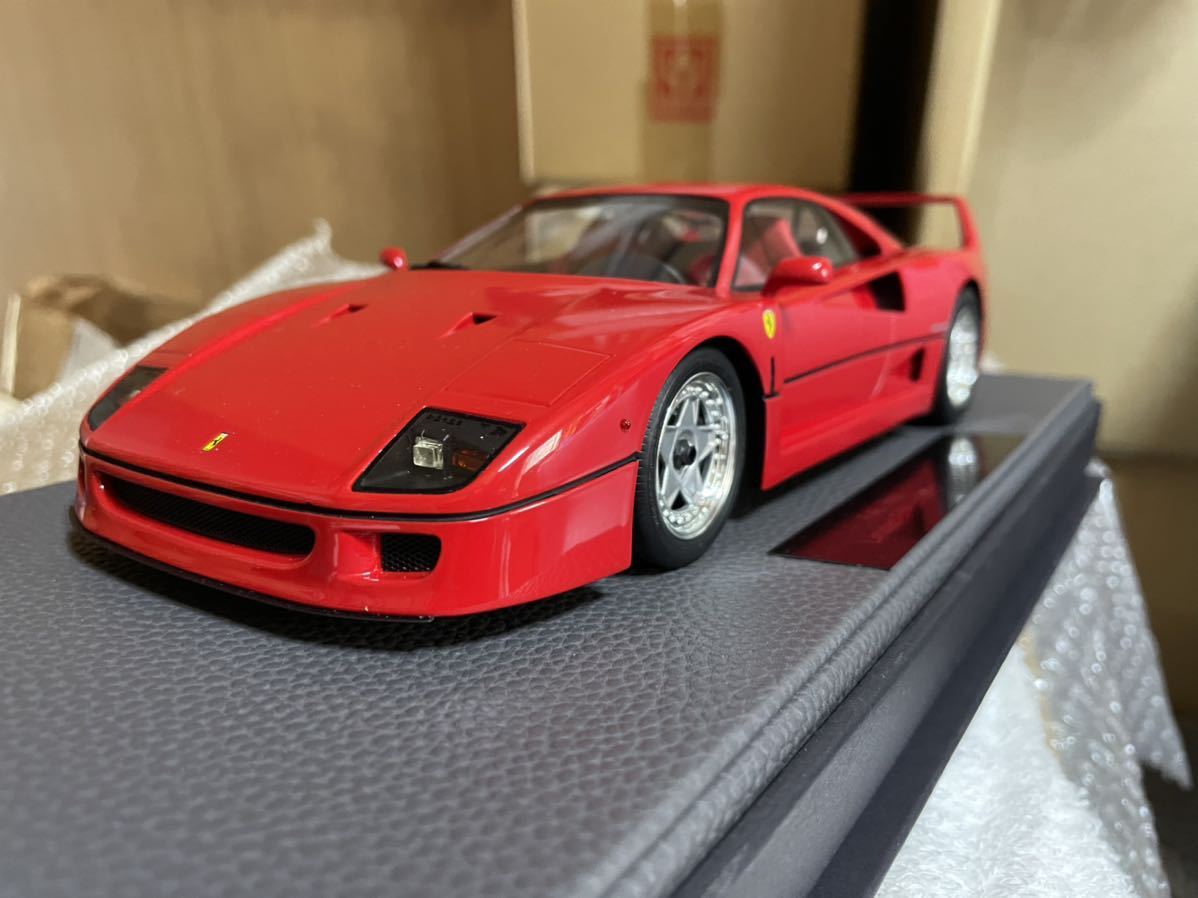 新作登場，最新作 TOPMARQUES トップマルケス 1/18 フェラーリ F40(BBR)｜売買されたオークション情報、yahooの商品情報をアーカイブ公開 - オークファン BBR