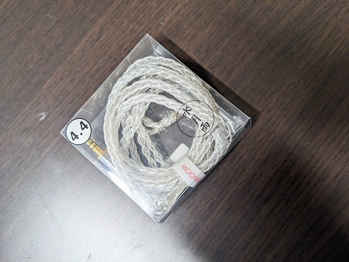 水月雨 (MOONDROP) (スイゲツアメ ムーンドロップ) 2pin 4.4mm 5極 ストレート