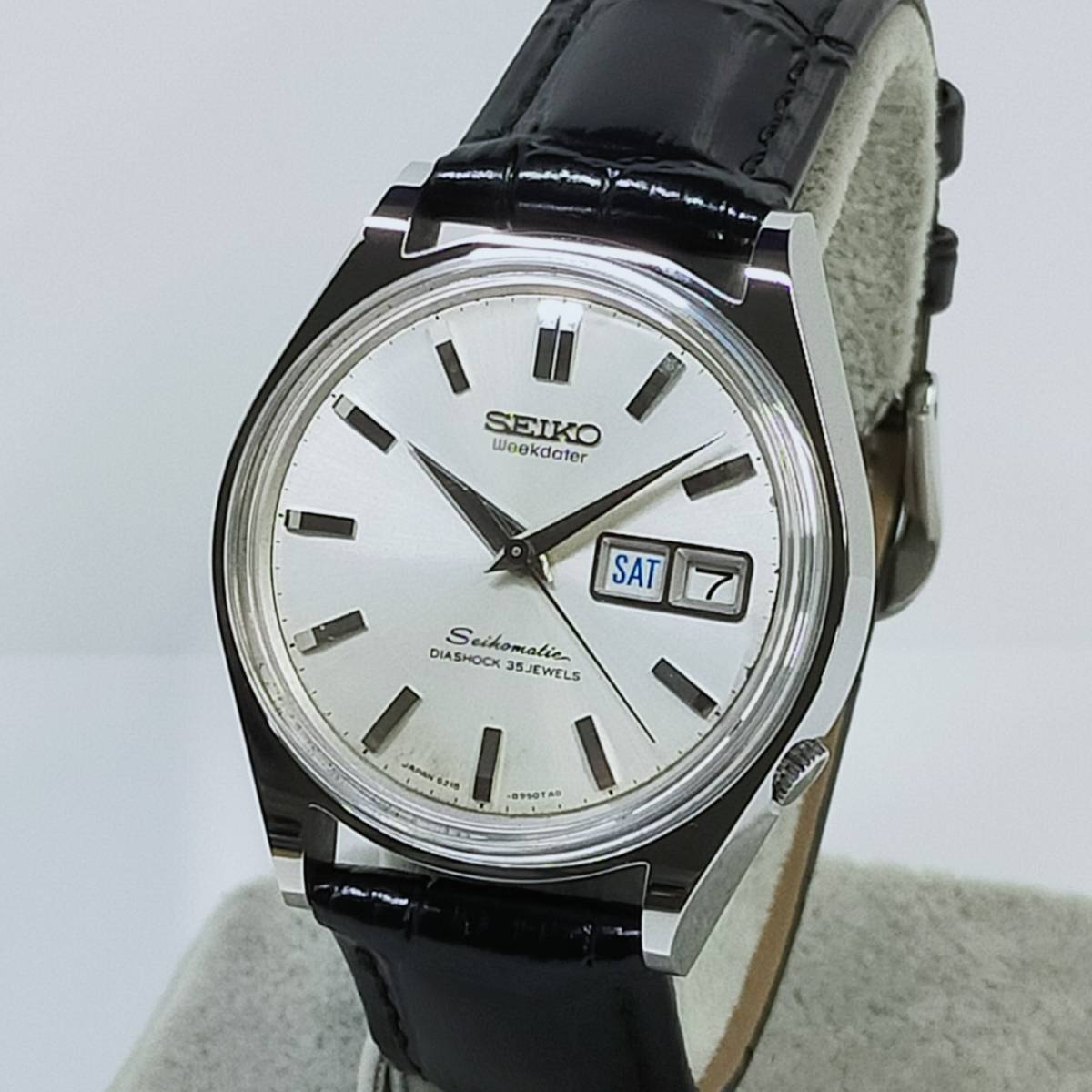 セイコー SEIKO Seikomatic Weekdater 35J 6218-8950 オーバーホール済み