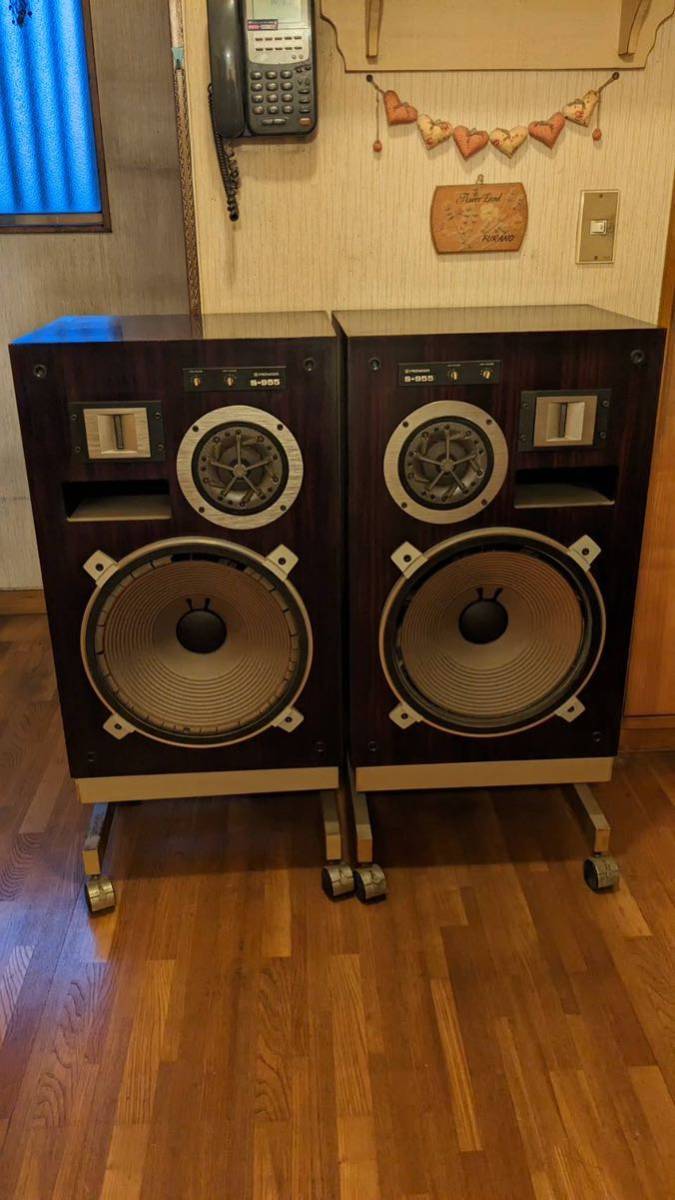 PIONEER パイオニア S-955 3ウェイスピーカー バスレフ方式 ブック