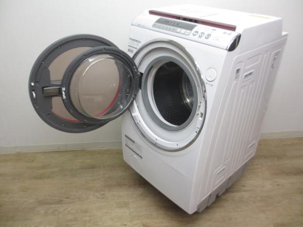 1円]SHARP ES-V510-RL ドラム式洗濯乾燥機 67L 10.0kg プラズマ