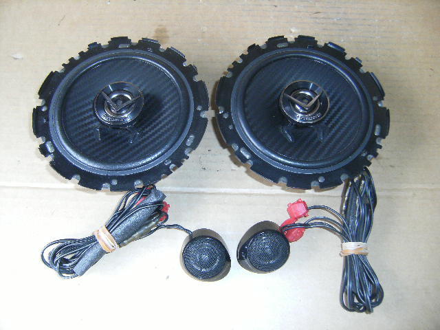 carrozzeria カロッツェリア　16cm　2ウェイスピーカー 「TS-F1630」　ツィーター付　美品　完動品