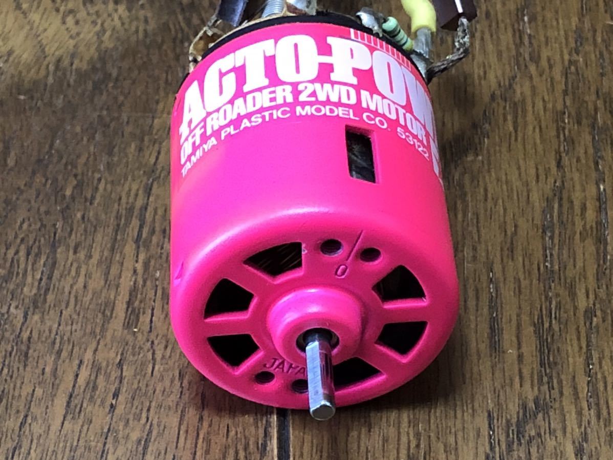 中古美品 タミヤ アクトパワーモーター 53122 ACT-POWER モーター RC