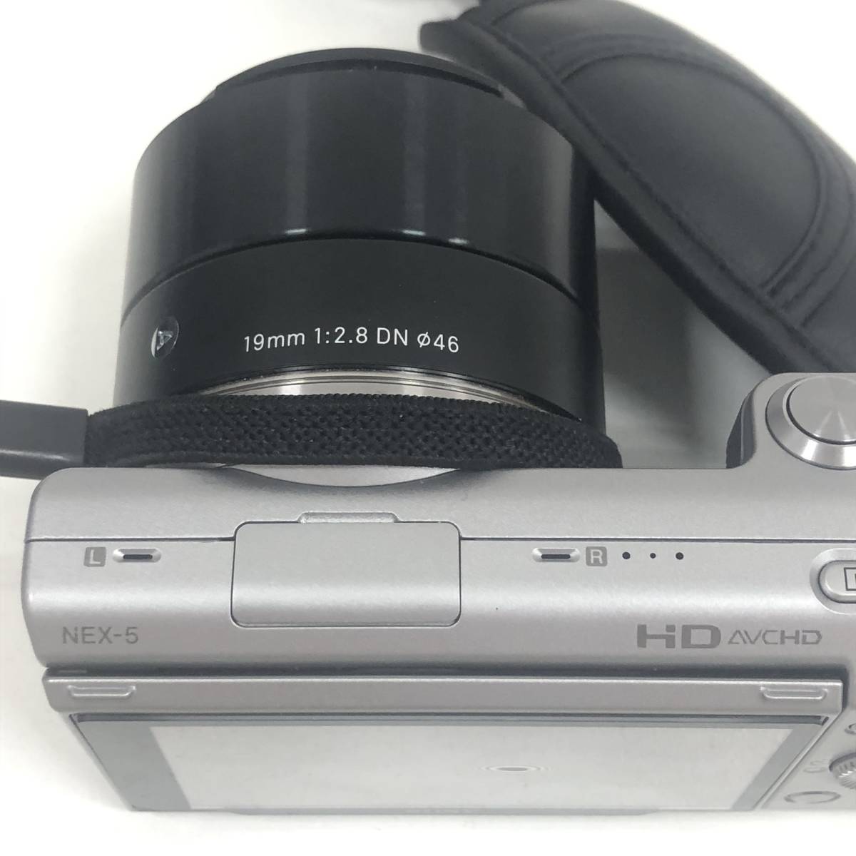 SONY/ソニー】デジタル一眼ミラーレスカメラ α NEX-5 レンズ 19mm 1
