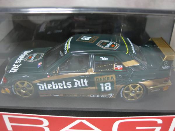 1/43 hpi ミラージュ メルセデス ベンツ 190E No.18 DTM 1992 1⁄43