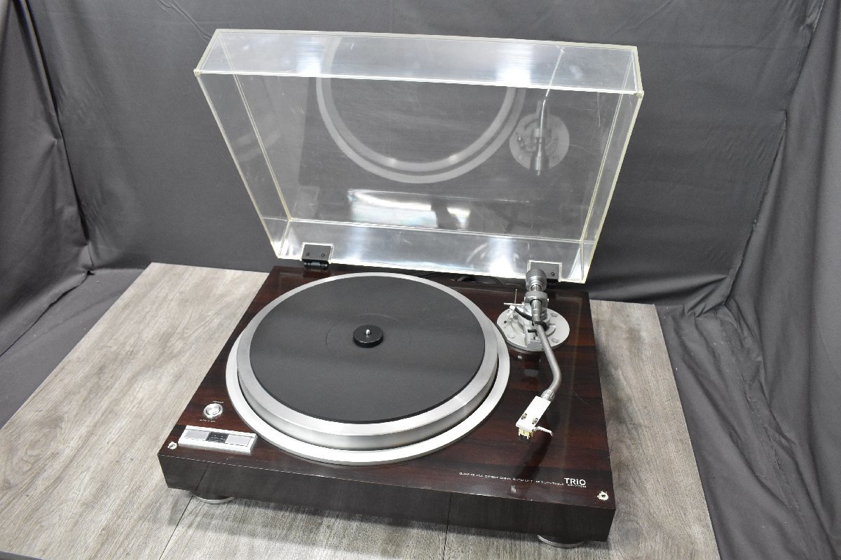 ◇s736 現状品 TRIO トリオ ターンテーブル KP-700D