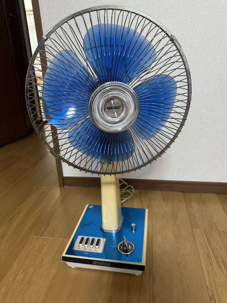 TOSHIBA 東芝 扇風機 H-30AJ 水蓮 中古動作確認済みです。(扇風機
