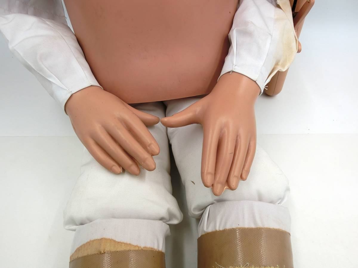 昭和レトロ あすなろ人形 腹話術人形 腹話術人形 おめめぱっちり
