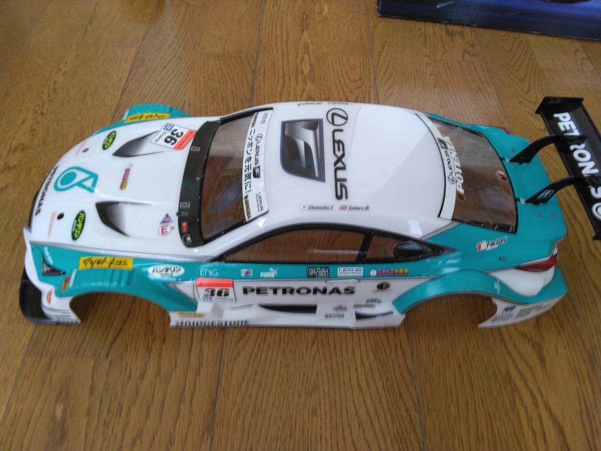 TA07MS ペトロナスRCF軽量ボディ TRF420トーコントロールリヤ