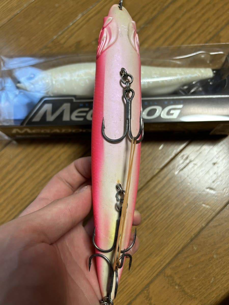 メガバス メガドッグ220 オリカラ 2本セット ビッグベイト バス