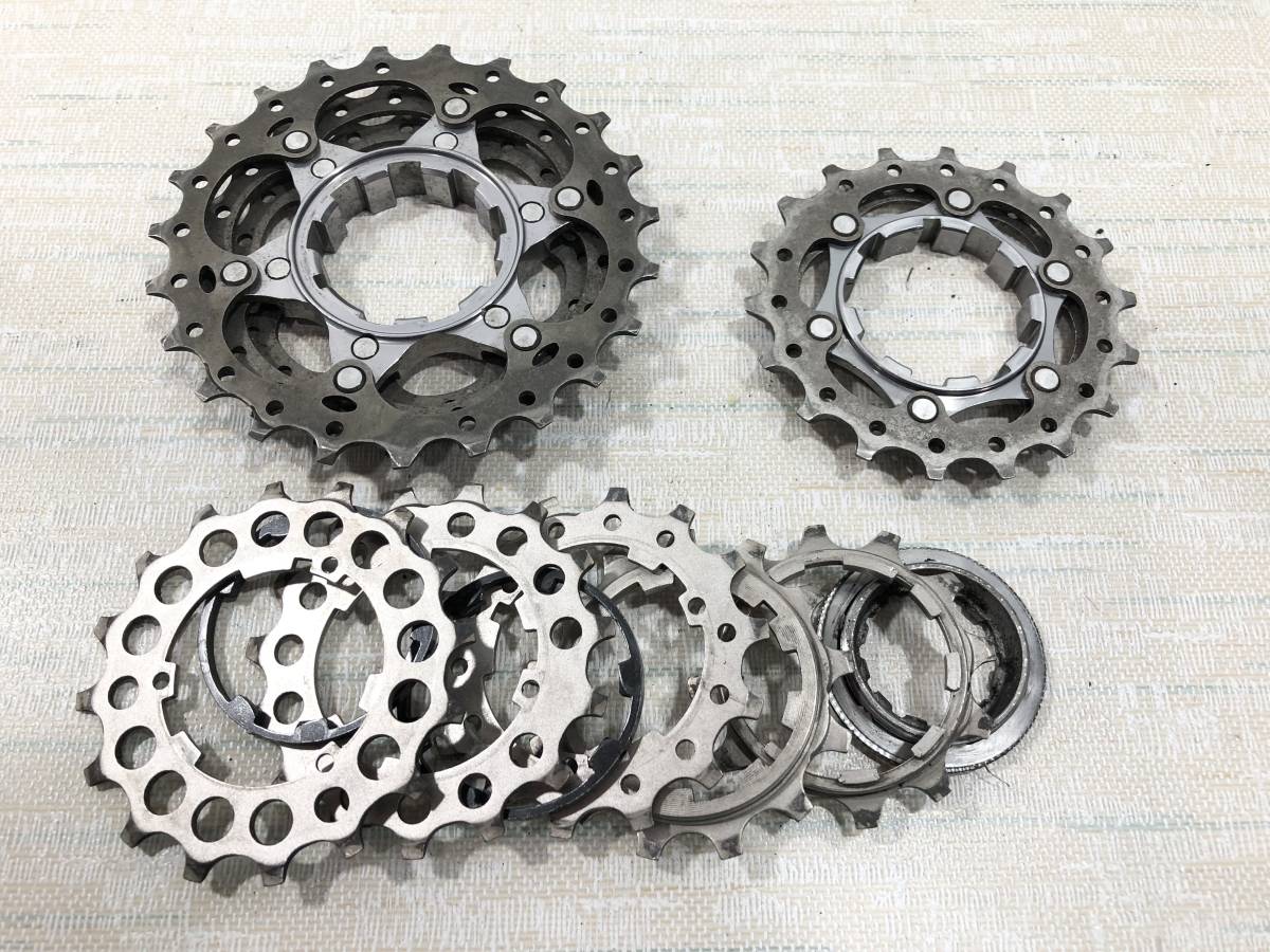 Shimano Dura Ace CS-7800 11-23t 10 Speed Cassette 7800 – Orange