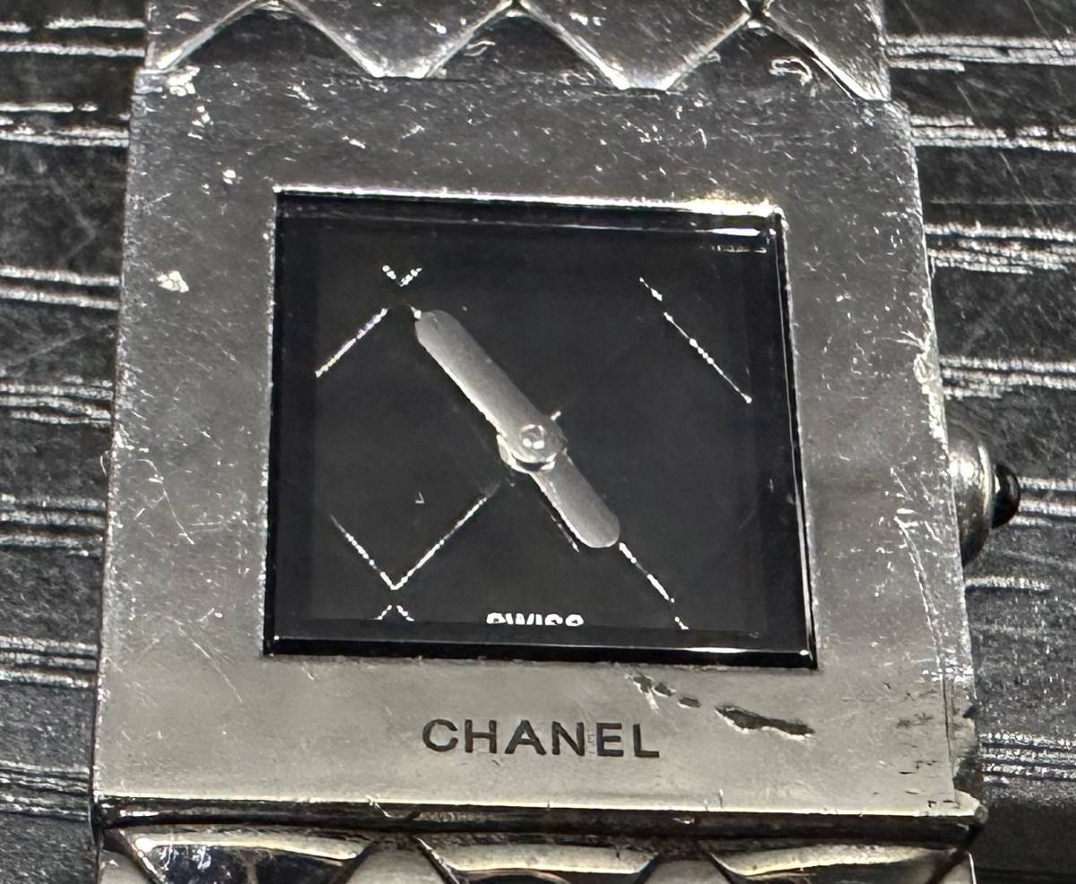 腕時計 CHANEL PARIS ACIER ETANCHE 30m QUARTZ Q.D.53083 1993 