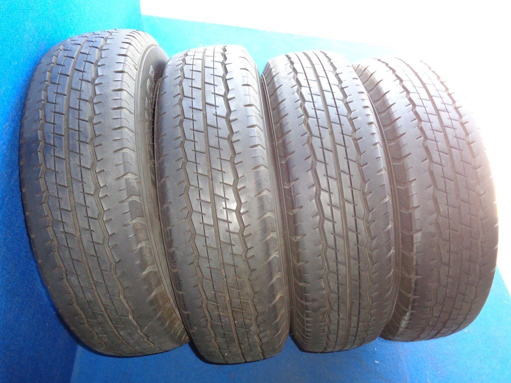 【送料込み】(C)★ 2021年製造 ★ 195/80R15 107/105 N LT ★ ダンロップ SP 175N ★ バリ溝 4本セット ★