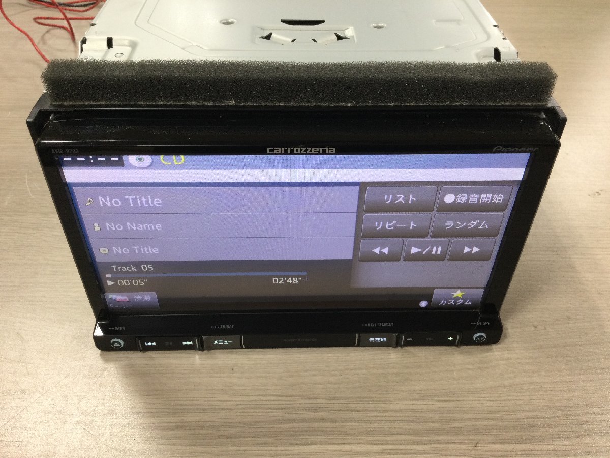 スバル オプション カロッツェリア メモリーナビ AVIC-RZ09 TV スバル オプション カロッツェリア メモリーナビ AVIC-RZ09 TV
