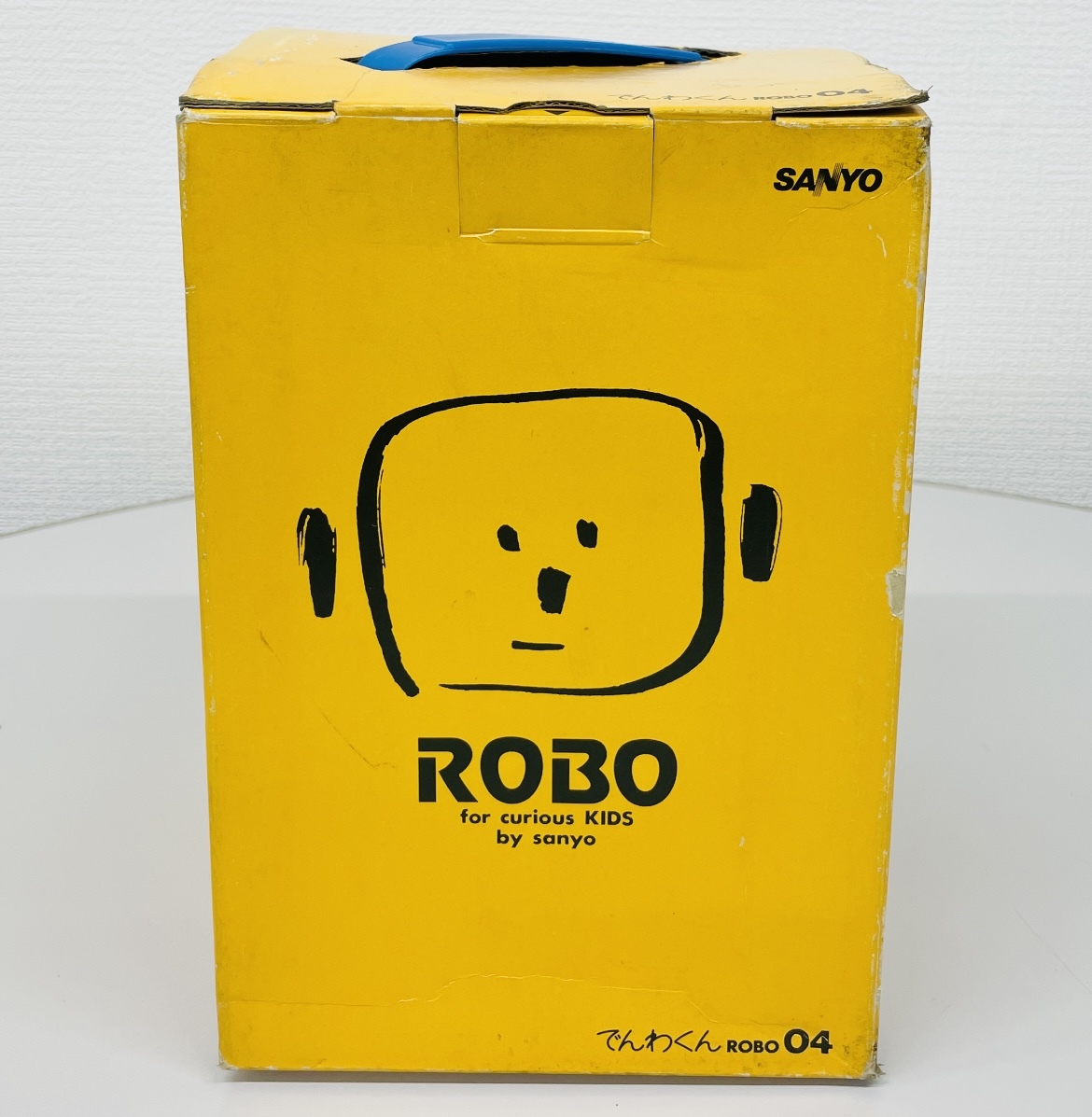 【昭和レトロ・希少】SANYO 電話機　ROBO ROBO-04（でんわくん） デッドストック SANYO ROBO 04 でんわくん robo」の落札相場・落札価格