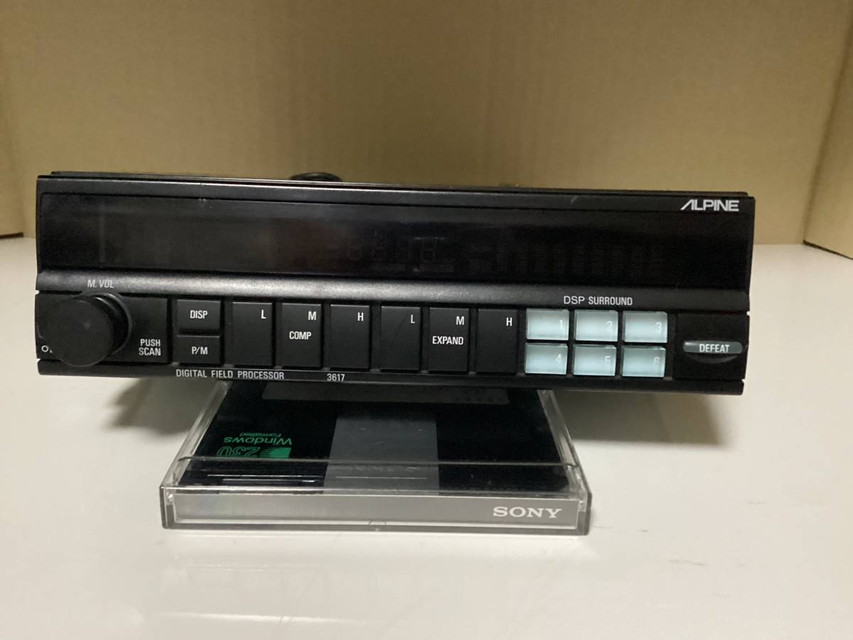 ☆ジャンク品☆アルパイン/3617/ALPENE/DIGITAL FIELD PROCESSOR