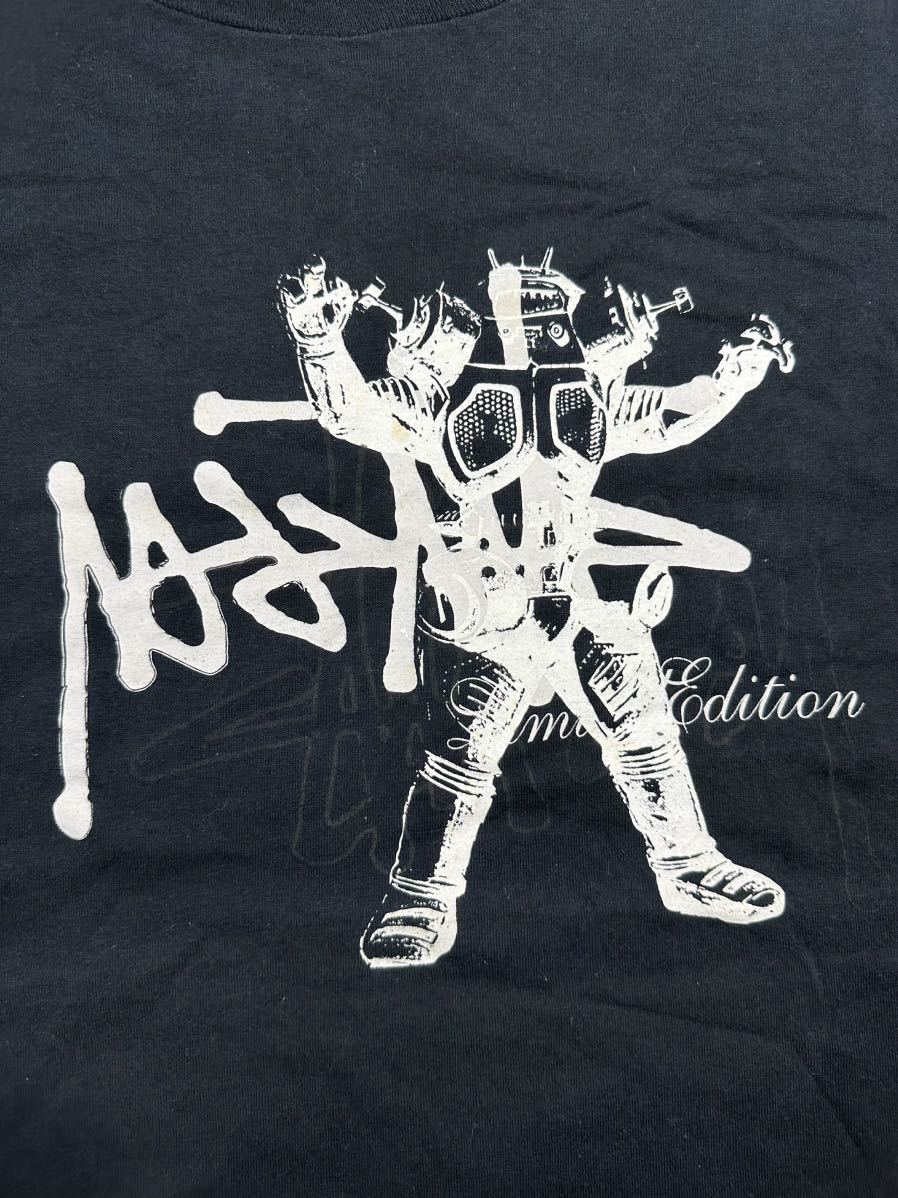 STUSSY×NEIGHBORHOOD/King joe Tee(XL)黒 裏コラボ00s OLD 非売品 限定 ネイバーフッドステューシー ヴィンテージキングジョー SSシャネル