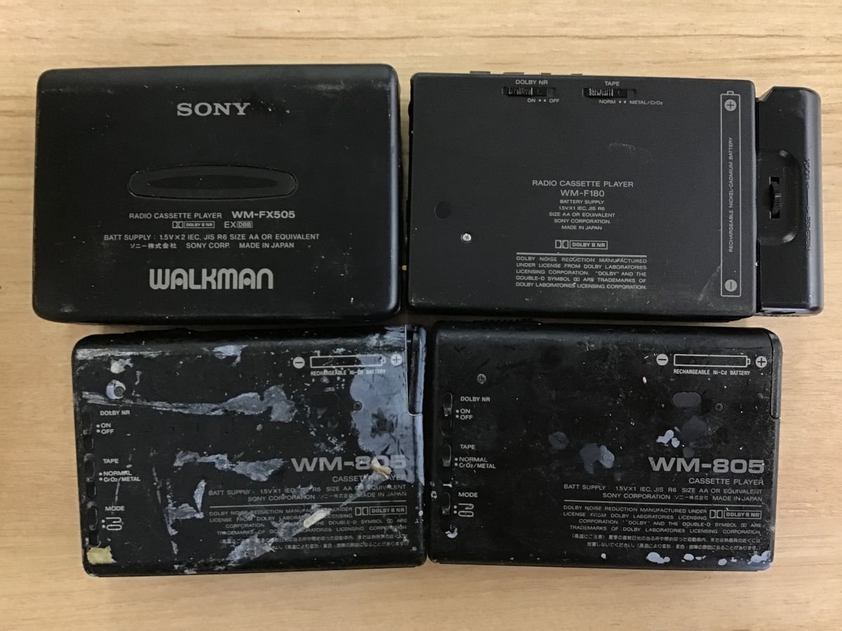SONY WM-FX505 WM-F180 WM-805 ソニー walkman ウォークマン
