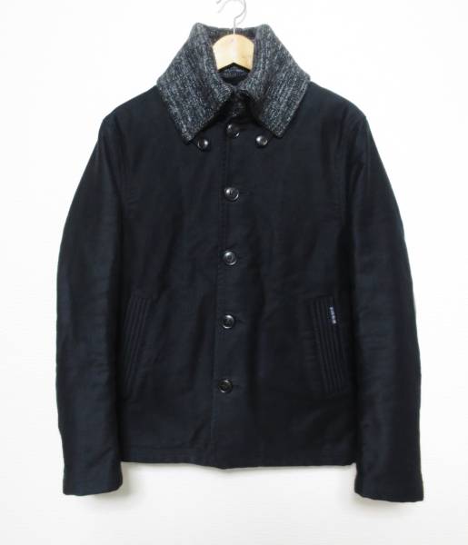 日本製 ブルーブルー ジャーマンクロス デッキジャケット 2 BLUE BLUE
