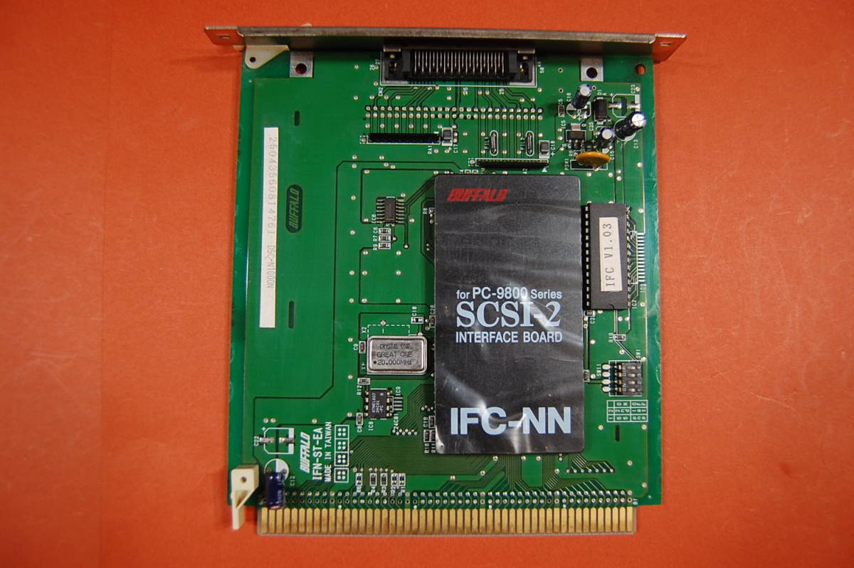 PC98 Cバス用 インターフェースボード BUFFALO IFC-NN SCSI-2 カード