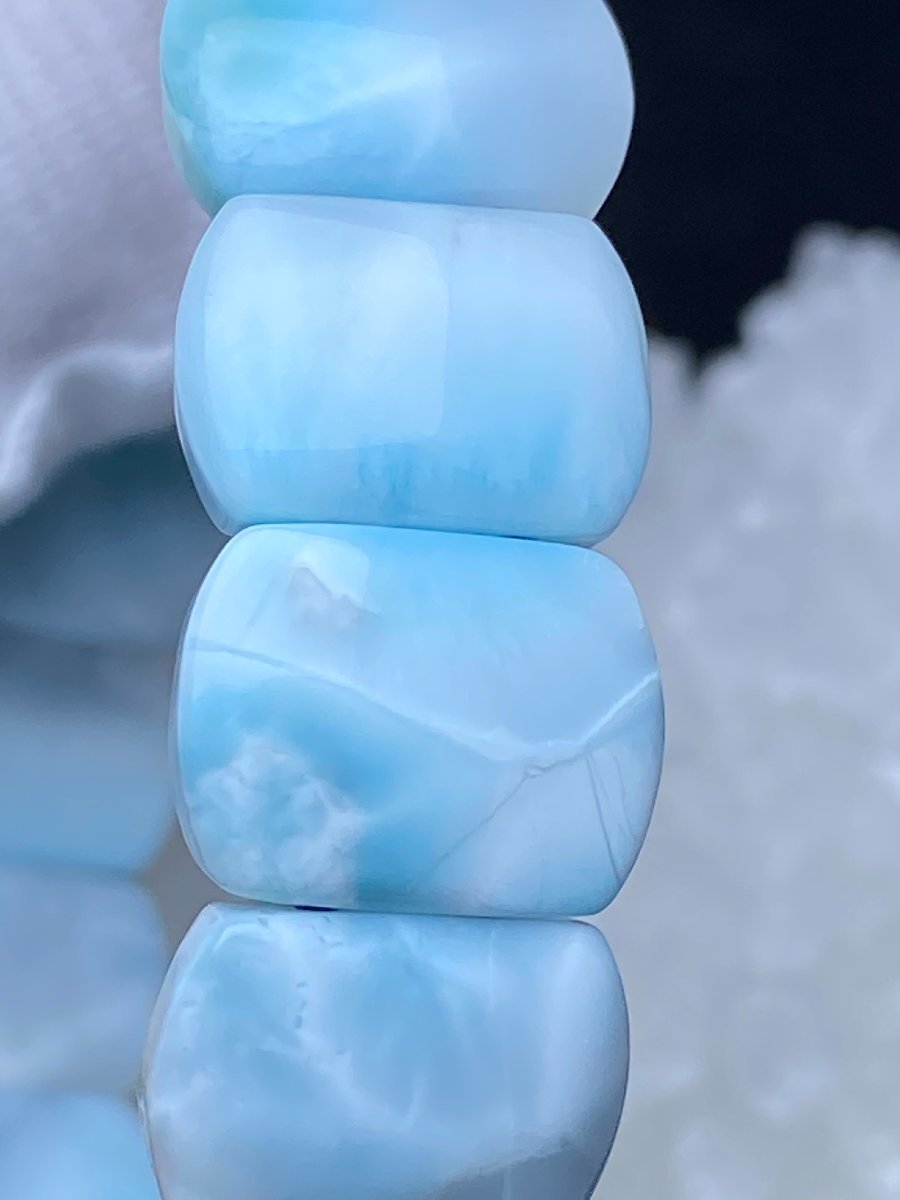 激安大特価，人気 1004k082 天然石 ドミニカ共和国産の10Aラリマー バングル 14x10mm(天然石、半貴石)｜売買されたオークション情報、yahooの商品情報をアーカイブ公開 - オークファン 天然石、半貴石