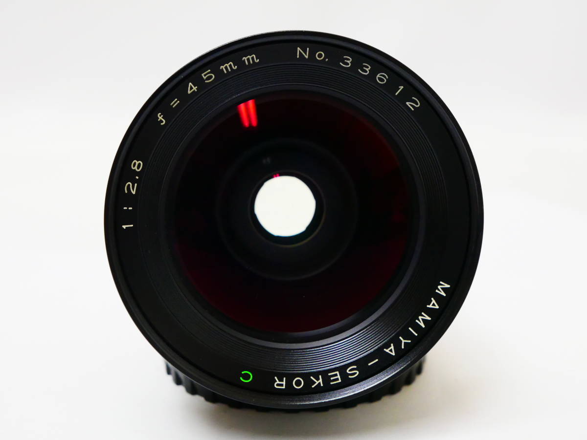2960 Mamiya-sekor C 45mm F2.8 マミヤ 中判フィルムカメラ用レンズ