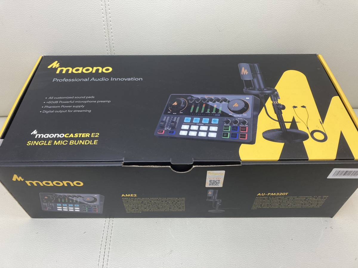 1C183】maono AME2A MAONOCASTER E2 SINGLE MIC BUNDLE マオノ