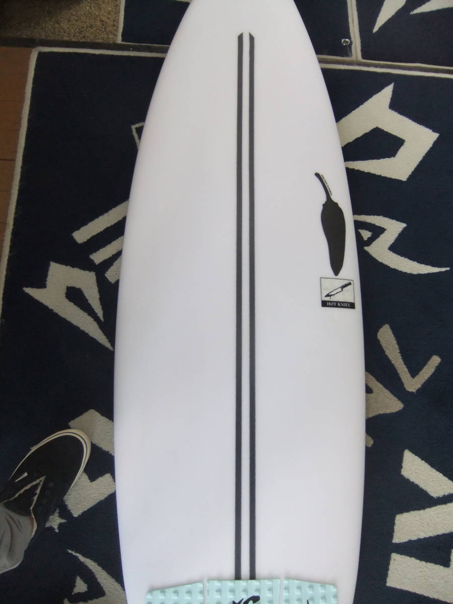 チリサーフボード ホットナイフ - 5'8''TWIN チリ ジャスティス
