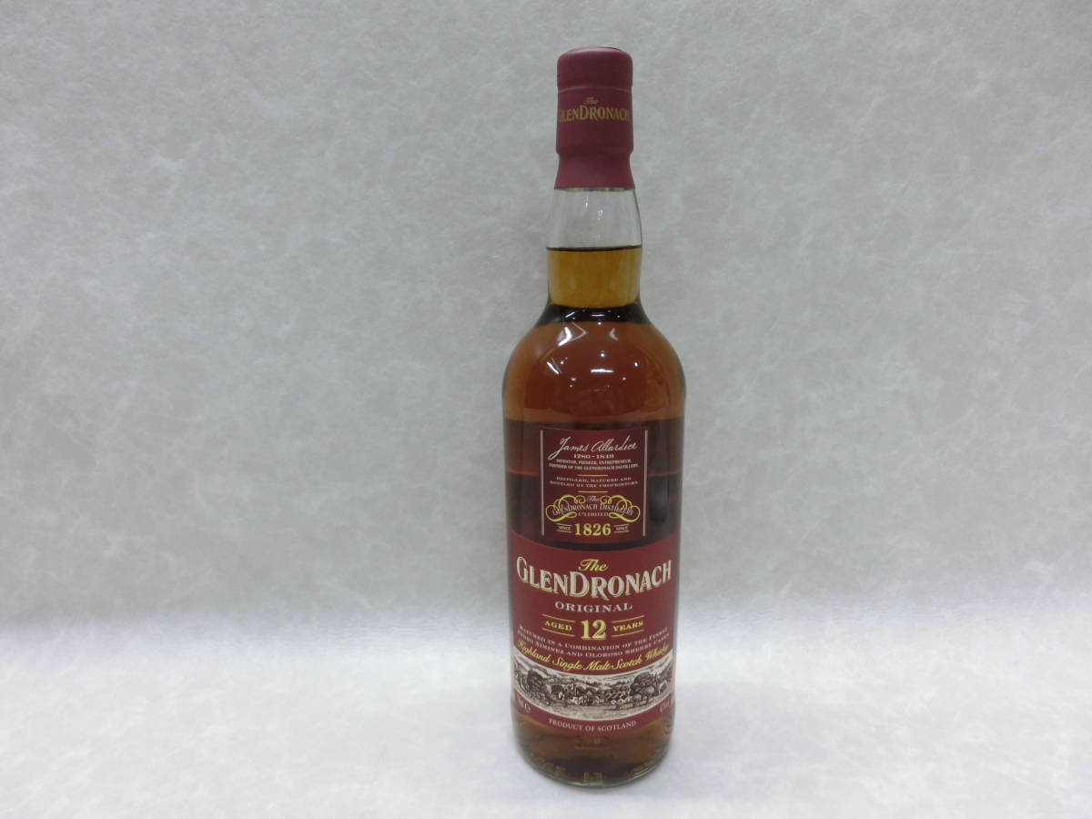 グレンドロナック | - Glendronach 12年 700ml グレンドロナック12年 