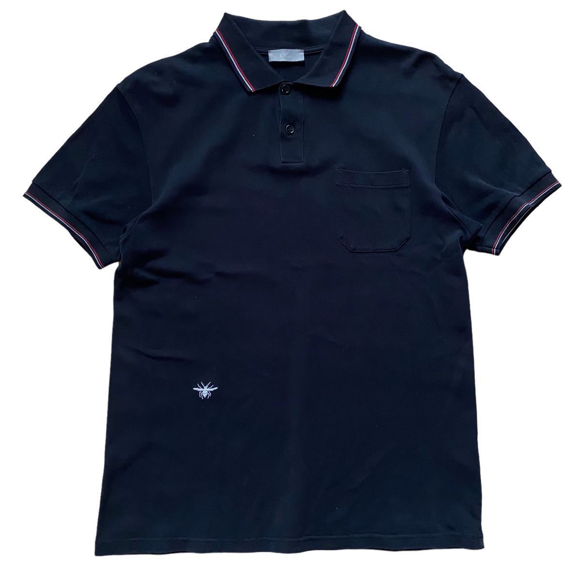 希少 2007SS dior homme Hedi Slimane bee embroidery Tee archive 