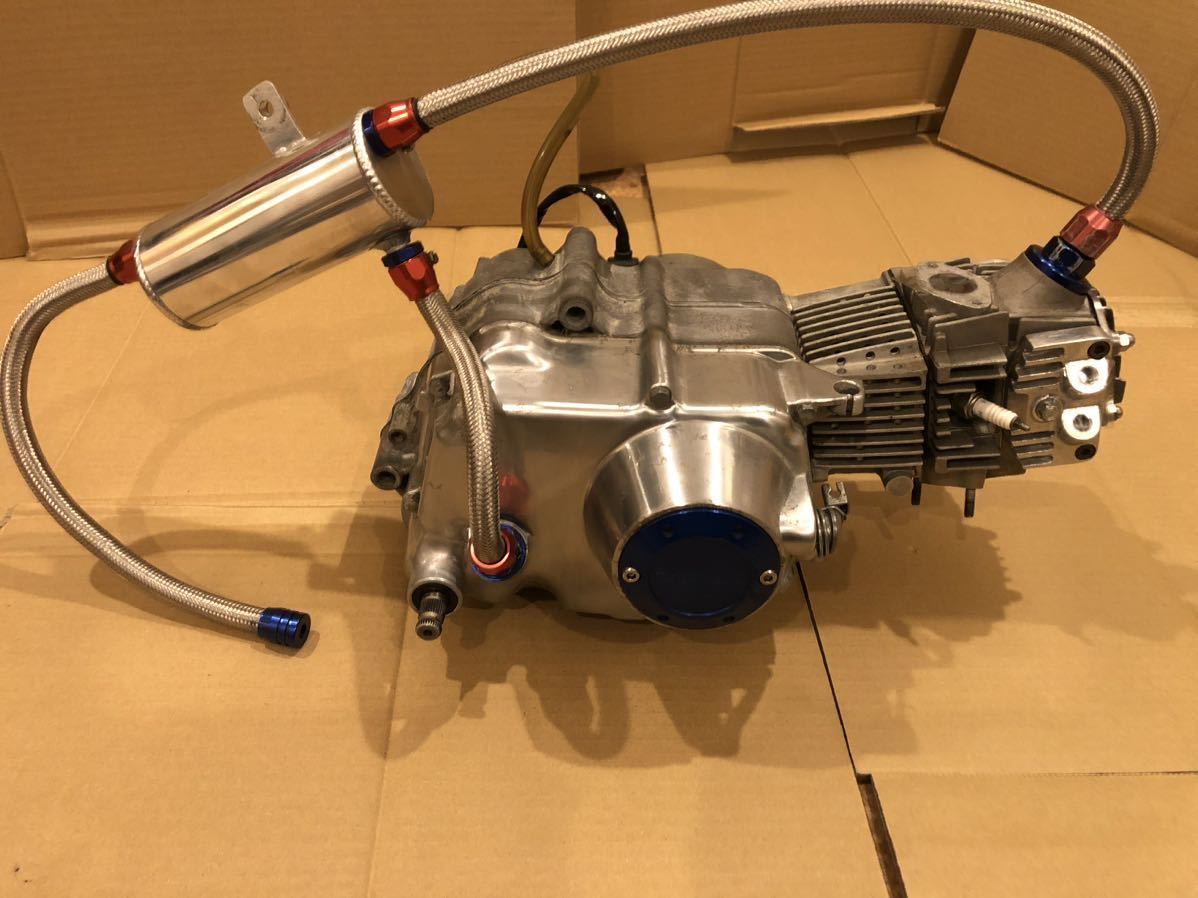 モンキー 6vエンジン 88cc武川旧Rステージ 実動外し オイルキャッチ