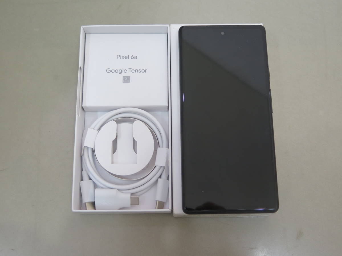 1円～△☆美品 au エーユー Google Pixel 6a 