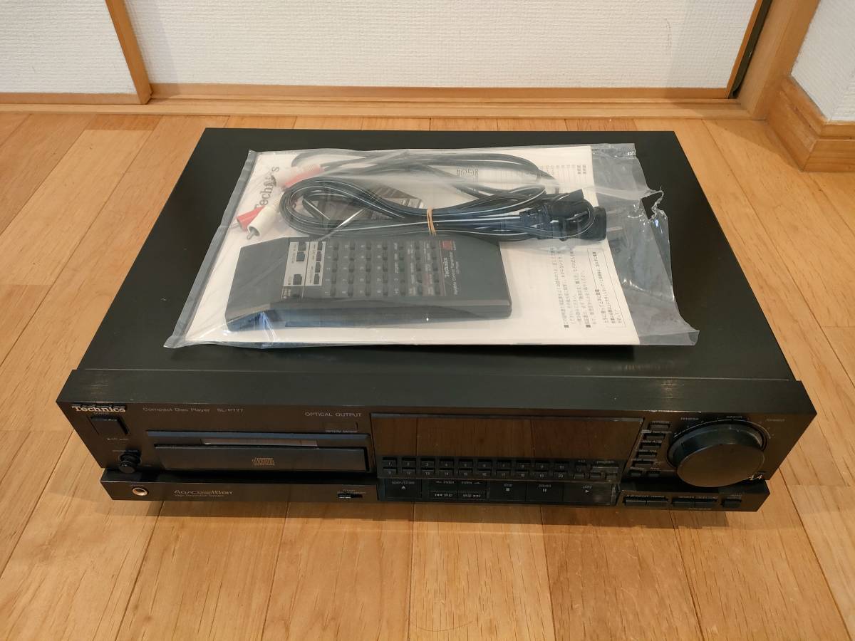 Technics テクニクス CDデッキ CDプレーヤー SL-P777 リモコン付き