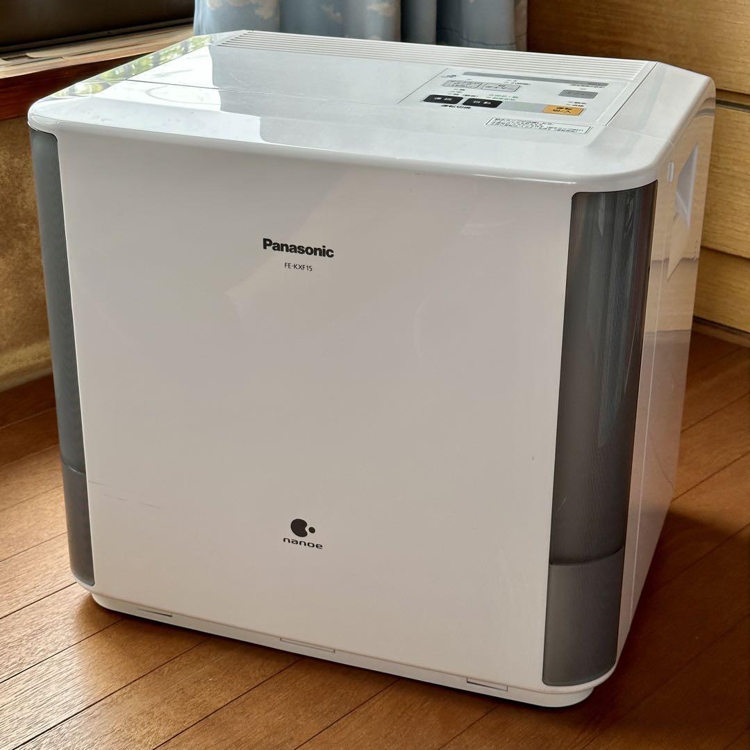 Panasonic パナソニック FE-KXF15 ホワイト ヒーターレス気化式加湿機