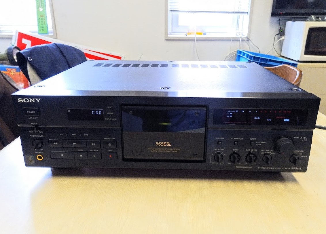 TC-K555ESL SONY ソニー カセットデッキ ジャンク ステレオカセット