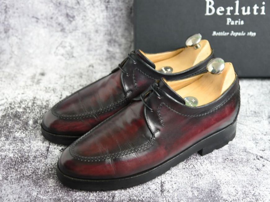 ベルルッティ 2アイレット ダービーシューズ サイズ5.5(24cm相当