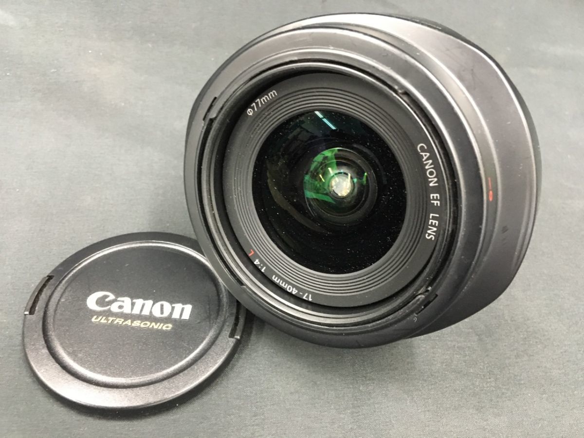 【完動品/返品保障】Canon 望遠レンズ 17-40mm 1:4 L EOS CANON キヤノン 完動品⁄返品保障Canon 望遠レンズ 鏡鑑受け答え一眼