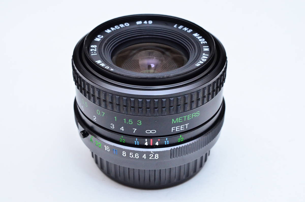 COSINA 28mmF2.8 MC MACRO PENTAX Kマウント美品